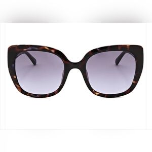 NWOT Kate Spade Tortoise Shell Sunglasses Blue Havana Sunglasses